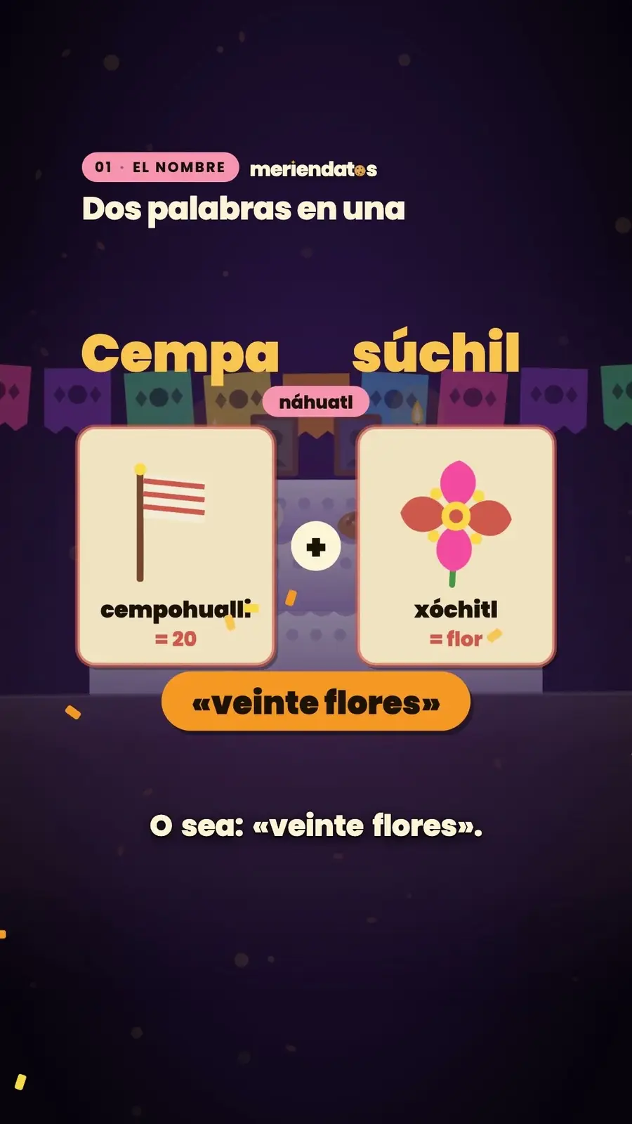 Cuadro 2 de «Cempasúchil quiere decir «veinte flores»»