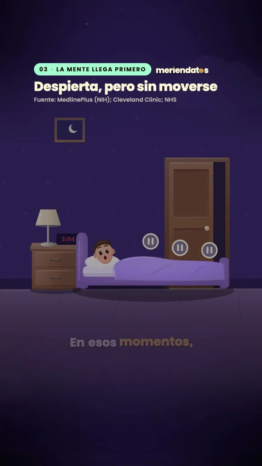 Cuadro 4 de ««Se me subió el muerto»: qué es la parálisis del sueño»