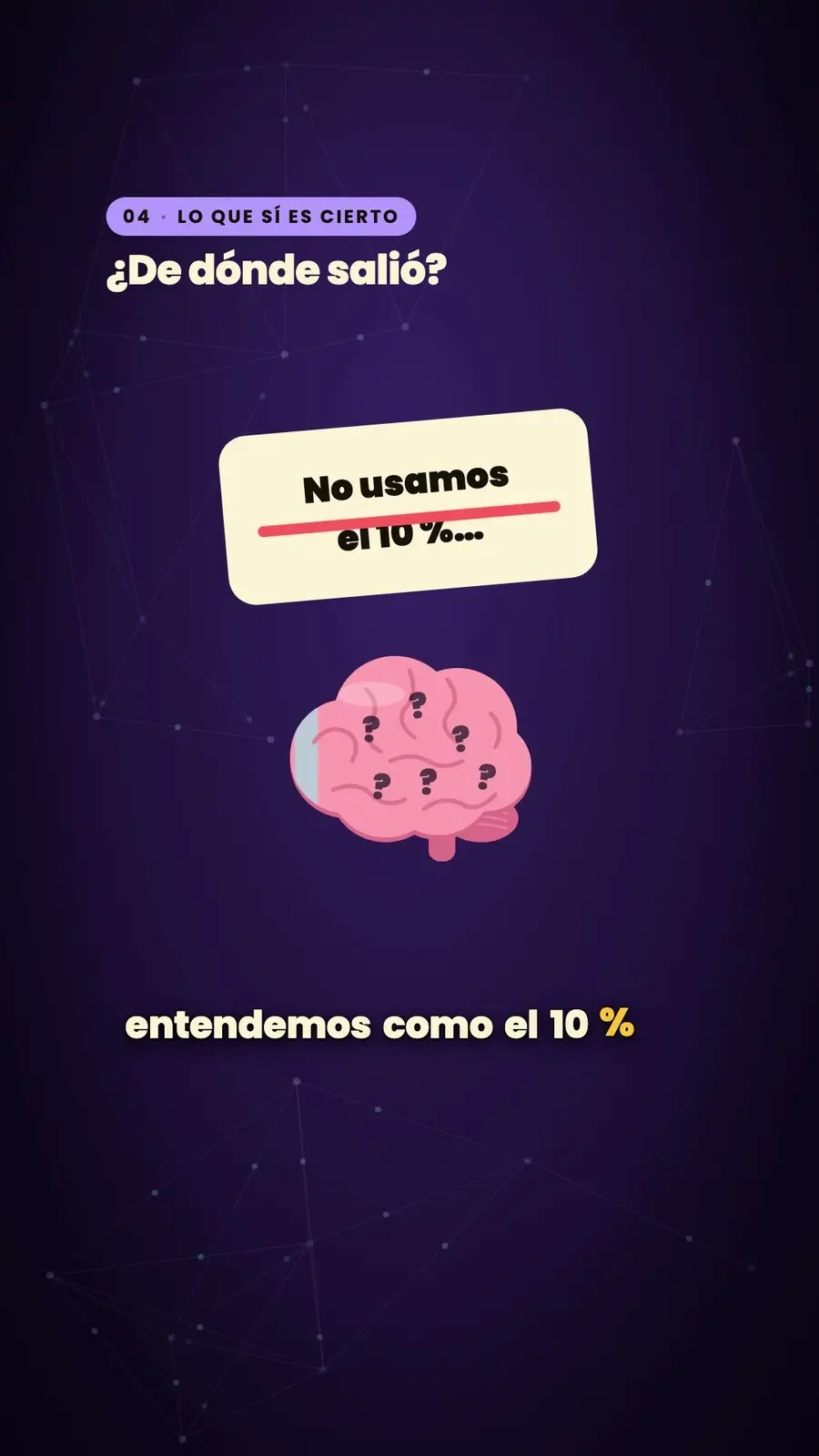Cuadro 6 de «¿Usamos solo el 10 % del cerebro?»